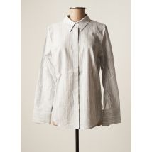 HANA SAN - Chemisier bleu en coton - Femme - Taille 38 - Modz