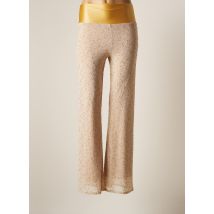 SEASS - Pantalon droit beige en viscose - Femme - Taille 38 - Modz