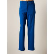 PHISIQUE DU ROLE - Pantalon chino bleu en polyester - Femme - Taille 40 - Modz