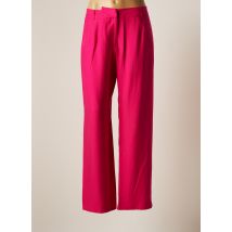 MODETROTTER - Pantalon chino rose en tencel - Femme - Taille 42 - Modz