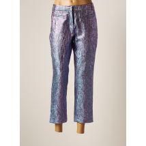 MODETROTTER - Pantalon chino bleu en polyester - Femme - Taille 36 - Modz