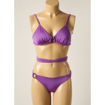 LOVE STORIES - Maillot de bain 2 pièces violet en polyamide - Femme - Taille TU - Modz