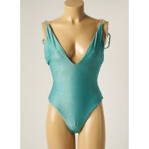 SEASS - Maillot de bain 1 pièce vert en polyester - Femme - Taille 36 - Modz