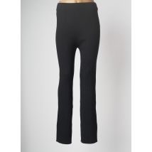 GRACE & MILA - Pantalon droit bleu en polyester - Femme - Taille 40 - Modz