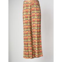 VAN-DOS - Pantalon large rouge en viscose - Femme - Taille 38 - Modz