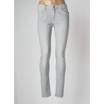 SCHOOL RAG - Pantalon slim gris en coton - Femme - Taille W28 - Modz