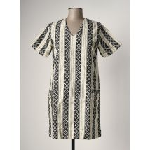 LA FEE MARABOUTEE - Robe courte beige en coton - Femme - Taille 42 - Modz