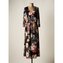 K-DESIGN - Robe longue noir en polyester - Femme - Taille 40 - Modz