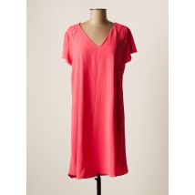 TINTA STYLE - Robe courte rose en polyester pour femme - Taille 42 - Modz