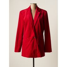CLOUD9 - Blazer rouge en coton - Femme - Taille 40 - Modz