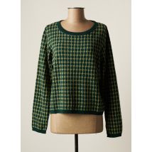 ZILCH - Pull vert en coton pour femme - Taille 42 - Modz