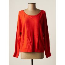 ZILCH - Pull orange en autre matiere - Femme - Taille 40 - Modz