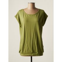 ZILCH - T-shirt vert en viscose - Femme - Taille 40 - Modz