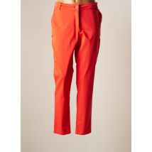 LE PETIT BAIGNEUR - Pantalon chino orange en coton - Femme - Taille 44 - Modz