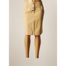 THALASSA - Jupe mi-longue vert en coton pour femme - Taille 38 - Modz