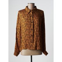 BIZANCE - Chemisier marron en viscose - Femme - Taille 36 - Modz