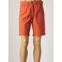 SERGE BLANCO - Bermuda orange en coton pour homme - Taille W33 - Modz