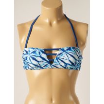 SOWE - Haut de maillot de bain bleu en polyamide - Femme - Taille 36 - Modz
