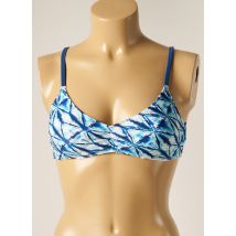 SOWE - Haut de maillot de bain bleu en polyamide - Femme - Taille 36 - Modz