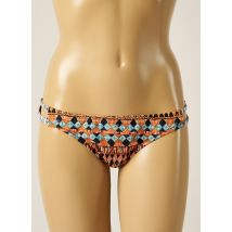 VOLCOM - Bas de maillot de bain orange en nylon - Femme - Taille 40 - Modz