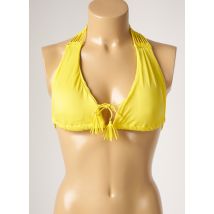 DESPI - Haut de maillot de bain jaune en polyamide - Femme - Taille 36 - Modz