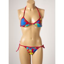 TALINDA - Maillot de bain 2 pièces rouge en polyamide - Femme - Taille 38 - Modz