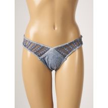 DESPI - Bas de maillot de bain bleu en polyamide - Femme - Taille 38 - Modz