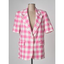 CLP - Blazer rose en polyester - Femme - Taille 38 - Modz