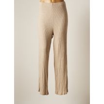 JEAN MARC PHILIPPE - Pantalon droit beige en viscose - Femme - Taille 56 - Modz