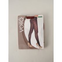 VOILA - Collants orange en polyamide - Femme - Taille 1 - Modz