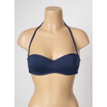 LE BOURGET - Haut de maillot de bain bleu en polyamide - Femme - Taille 95C - Modz
