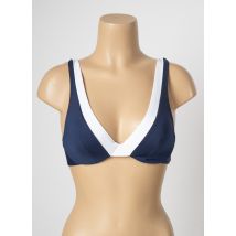 LE BOURGET - Haut de maillot de bain bleu en polyamide - Femme - Taille 100B - Modz