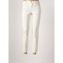 MAT DE MISAINE - Pantalon 7/8 blanc en coton pour femme - Taille 36 - Modz