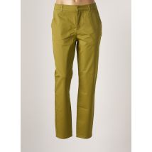 GEISHA - Pantalon chino vert en coton pour femme - Taille 38 - Modz