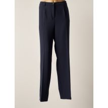 FRANK WALDER - Pantalon droit bleu en polyester pour femme - Taille 46 - Modz