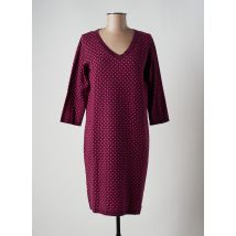 ZILCH - Robe pull violet en coton - Femme - Taille 38 - Modz