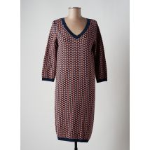 ZILCH - Robe pull bleu en coton - Femme - Taille 36 - Modz