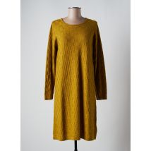 TWO DANES - Robe pull jaune en merinos - Femme - Taille 40 - Modz