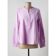 KAFFE - Blouse violet en coton pour femme - Taille 40 - Modz