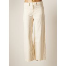 FIVE - Pantalon droit blanc en lin pour femme - Taille W29 - Modz