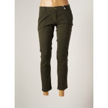 LAB DIP PARIS - Pantalon slim vert en coton pour femme - Taille W30 - Modz