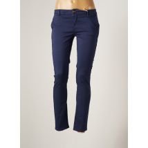 LAB DIP PARIS - Pantalon chino bleu en coton - Femme - Taille W28 - Modz