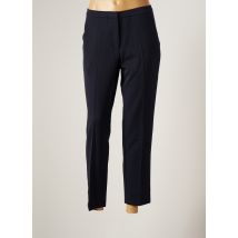 ESSENTIEL - Pantalon droit bleu en polyester - Femme - Taille 36 - Modz