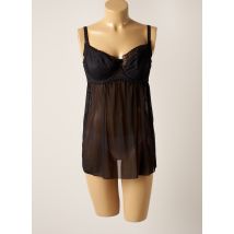 CLEO BY PANACHE - Nuisette/combinette noir en polyamide - Femme - Taille 85H - Modz