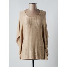 LEO & UGO - Pull beige en viscose - Femme - Taille 40 - Modz