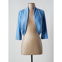 ELEONORA AMADEI - Boléro bleu en polyester - Femme - Taille 44 - Modz