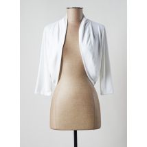 ELEONORA AMADEI - Boléro blanc en polyester - Femme - Taille 44 - Modz