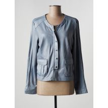 EVA KAYAN - Veste casual bleu en polyester - Femme - Taille 40 - Modz