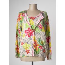 LEO & UGO - Twin-set vert en viscose - Femme - Taille 44 - Modz