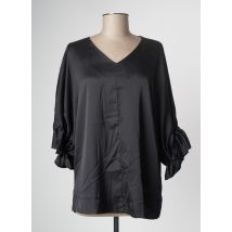 ELEONORA AMADEI - Blouse noir en polyester - Femme - Taille 40 - Modz